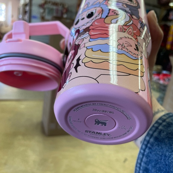 Stanley Pink Labubu Flip Straw 30 ounce Tumbler - Picture 5 of 6